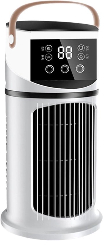 Tragbare Klimaanlage – Persönlicher Kühler – Energiesparsystem – 27 X 15,5 Cm – Weiß