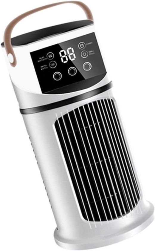 Tragbare Klimaanlage – Persönlicher Luftkühler – Raumkühlung – 9 Geschwindigkeitsstufen – 27 Cm – Weiß