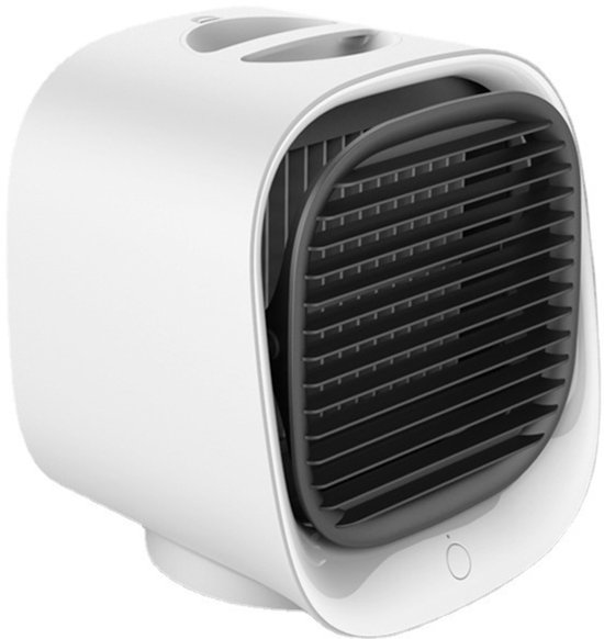 Tragbare Klimaanlage，mini-luftkühler 4-in-1: Tragbare Klimaanlage/ventilator/luftbefeuchter/luftreiniger Für Zuhause，büro Und Außenbereich，weiß