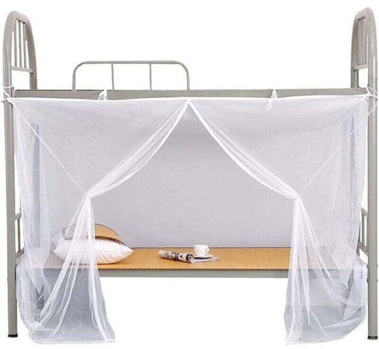 Weißes Moskitonetz Mit Feiner Maschenweite, 1,5 X 2 Meter, Geeignet Für Etagenbetten.