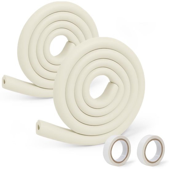 Mttproducts – Kantenschutz Aus Gummi – Sicherheitsschutz – Weiß – Babysicherheit – Möbelschutz – Geeignet Für Möbel Und Ecken
