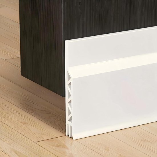 Türdichtungsband – Selbstklebender Zugluftstopper – Zugluftschutz – Weiches, Strapazierfähiges Material – 100 Cm – Weiß