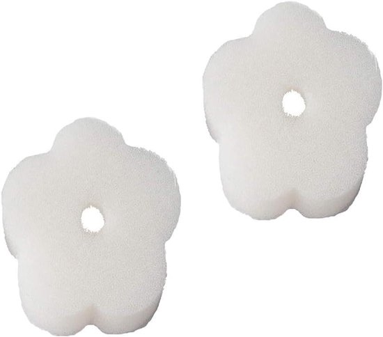 2 Stück Spa-schlamm, Hohlblumen-ölfilter Für Whirlpools Und Kleine Pools, Weiß, 3 Cm X 8 Cm, Reinigungszubehör