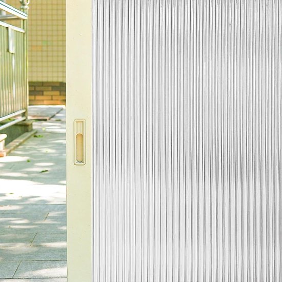 Sonnenschutzfolie Für Fenster – Sichtschutzfolie Für Glas – Jalousien – Rückstandsfrei – 45 X 200 Cm – Mattweiß