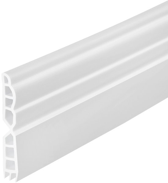 Türdichtung – Winddicht – Hält Zugluft Fern – Extra Dickes Tpe-material – 1 Meter Länge – Weiß