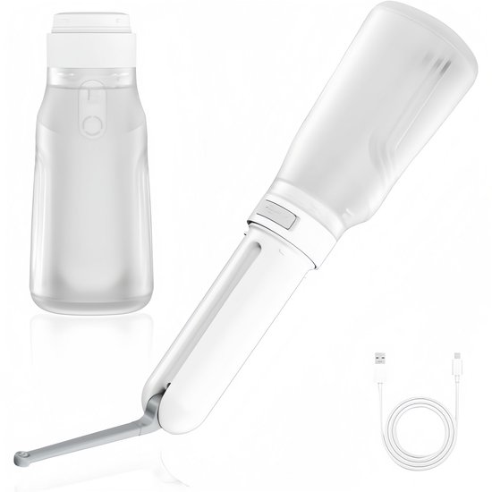 Bidet，tragbare Reise-bidetflasche，400 Ml，ipx7 Wasserdicht，mit 3 Druckstufen，für Die Reinigung Im Freien，hämorrhoidenbehandlung，weiß