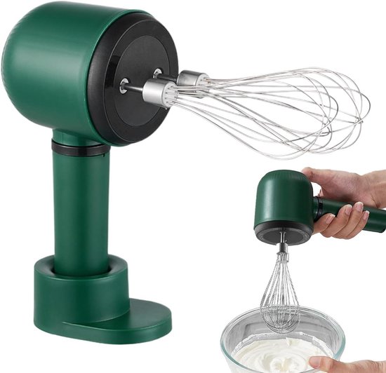 Handmixer – Küchenrührer – Backen & Kochen – Zwei-kopf-technologie – 3 Geschwindigkeitsstufen – Weiß