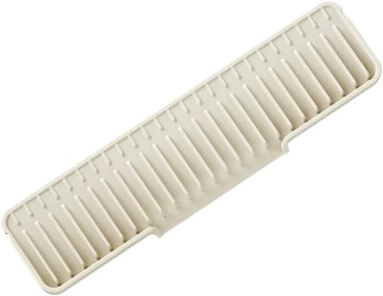 Silikon-abtropfmatte，35 X 6 Cm，silikon，weiß