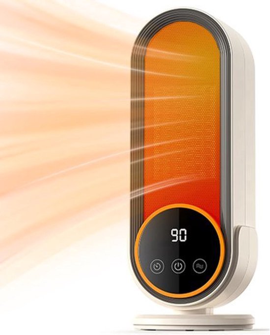 Elektrische Heizung，tragbare Heizung Mit Einstellbarem Thermostat，1200 W Schnelle Keramikheiztechnologie，mit Fernbedienung Und Timer