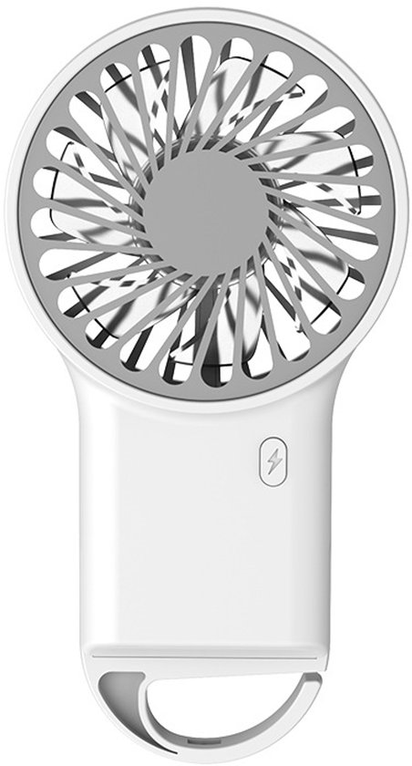 Mini-handventilator，usb-wiederaufladbarer，kleiner 2-in-1-ventilator，kann Sowohl Als Tisch- Als Auch Als Handventilator Verwendet Werden (weiß)