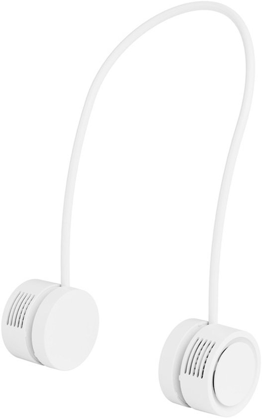 Tragbarer，klingenloser Nackenventilator Mit Faltbarem Design，drei Einstellbaren Windgeschwindigkeiten Und Starker Kühlleistung，ideal Als Geschenk