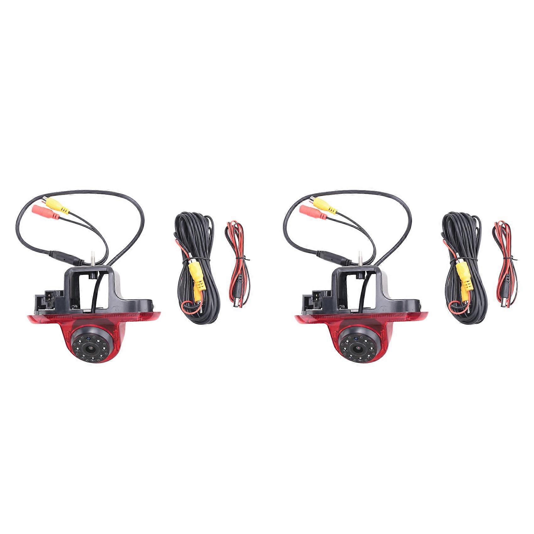 2x Wohnwagen-rückfahrkamera, Hohe Höhe, Hd-rückfahrkamera Für Renault Trafic 2001-2014, Opel/vauxhall