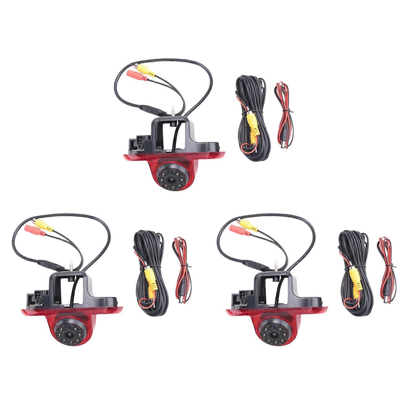 3x Wohnwagen-rückfahrkamera, Hohe Höhe, Hd-rückfahrkamera Für Renault Trafic 2001-2014, Opel/vauxhall