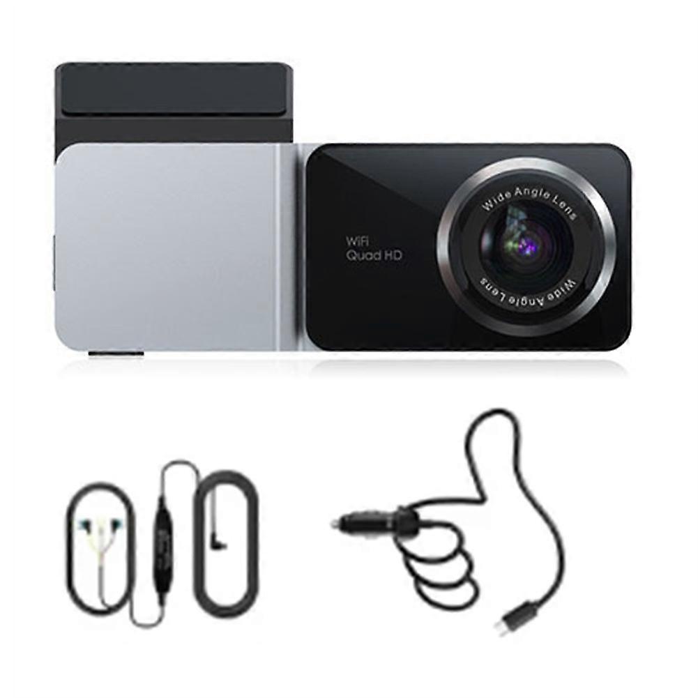 2k Dashcam Mit Front- Und Rückkamera, Dual-kamera, Auto-dvr, Nachtsicht-dashcam-recorder, 24-stunden-parküberwachung