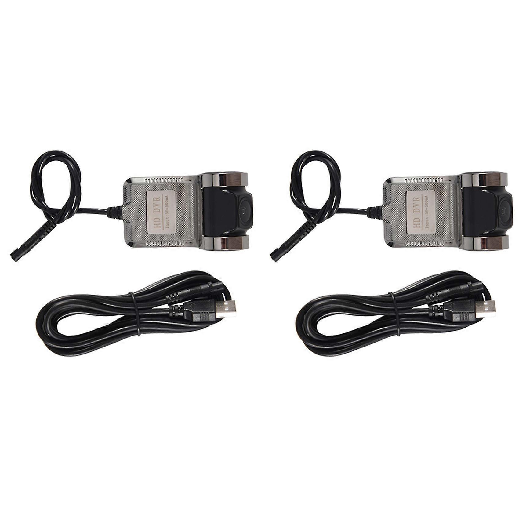 2x Dashcam Adas Auto-dvr Adas Dashcam Dvrs Video Hd 720p Usb Auto Recorder Für Android Multimedia Player Dvd