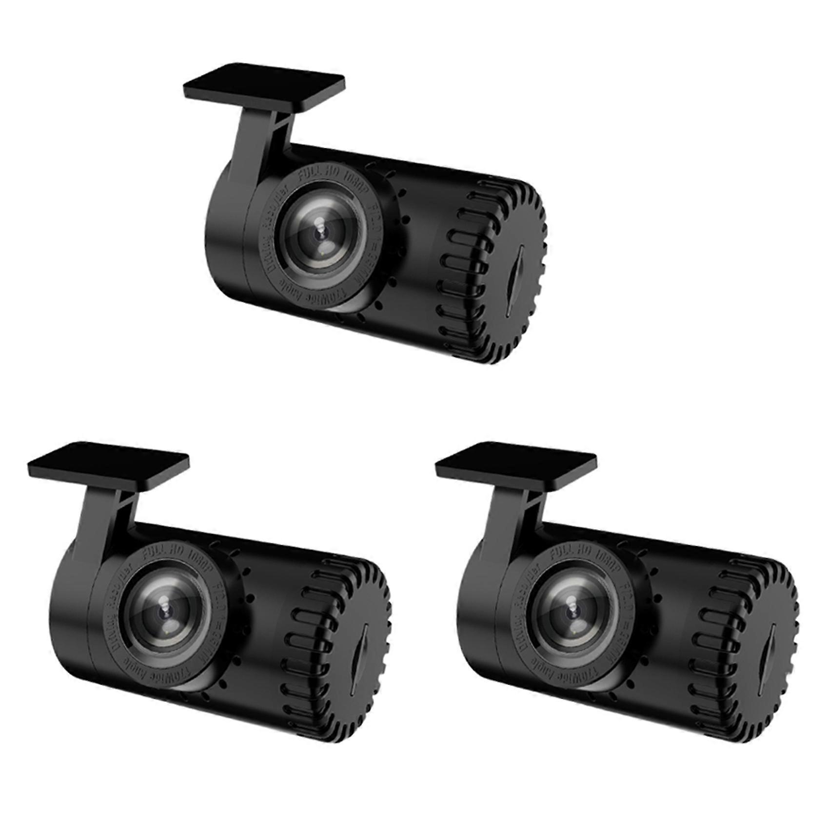3x 1080p Android-videorekorder-kamera Dvr Dashcam-videorekorder Loop-aufnahme Full Hd Autokamera Einparkhilfe G-sensor