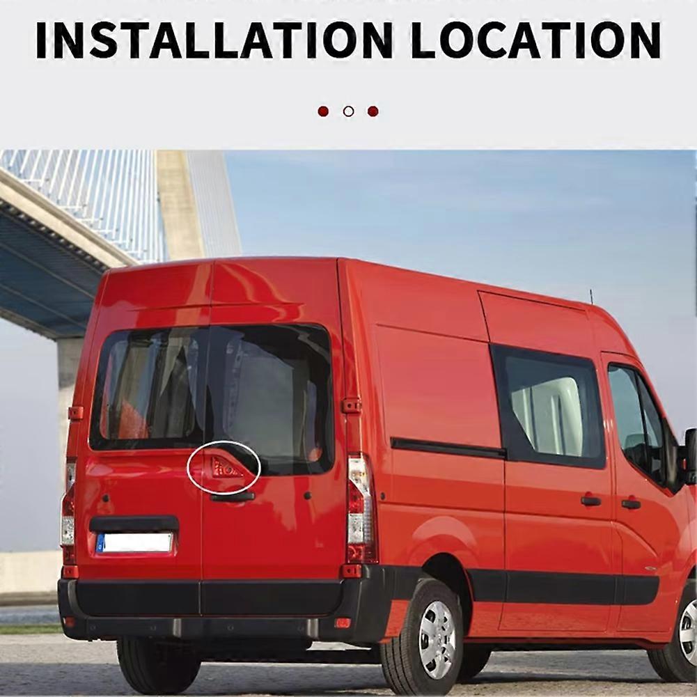 Kompatibel Mit Renault Nissan Opel Wohnmobil Hd Nachtsicht-rückfahrkamera Mit Bremslicht