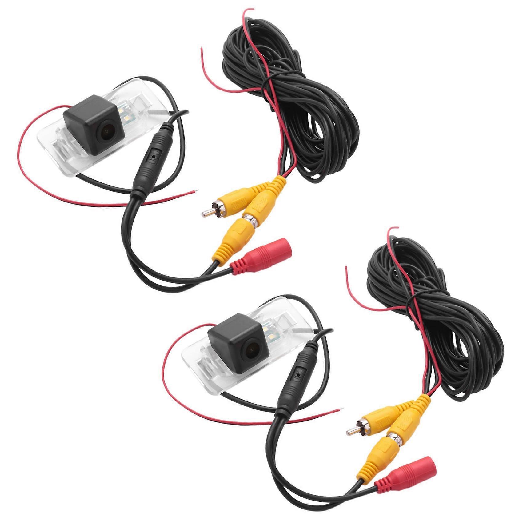 2x Rückfahrkamera Kompatibel Mit Bmw E82 3er, E46, E90, E91 5er, E39, E53 X3, X5, X6