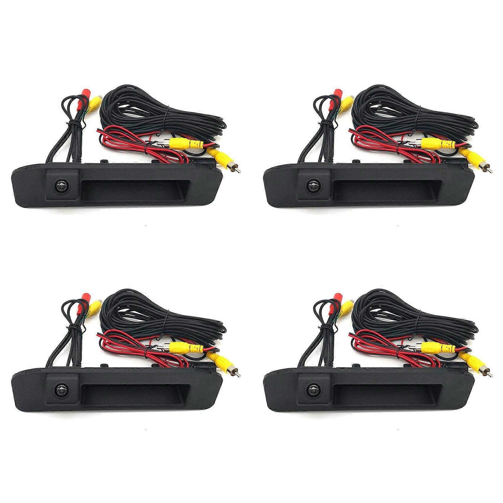 4x Rückfahrkamera Für Kofferraumgriffe, Kompatibel Mit Mercedes-benz W176, W166, X166, W167, X156, X253, C117, X117, X204 Mit Trajectory Track Line