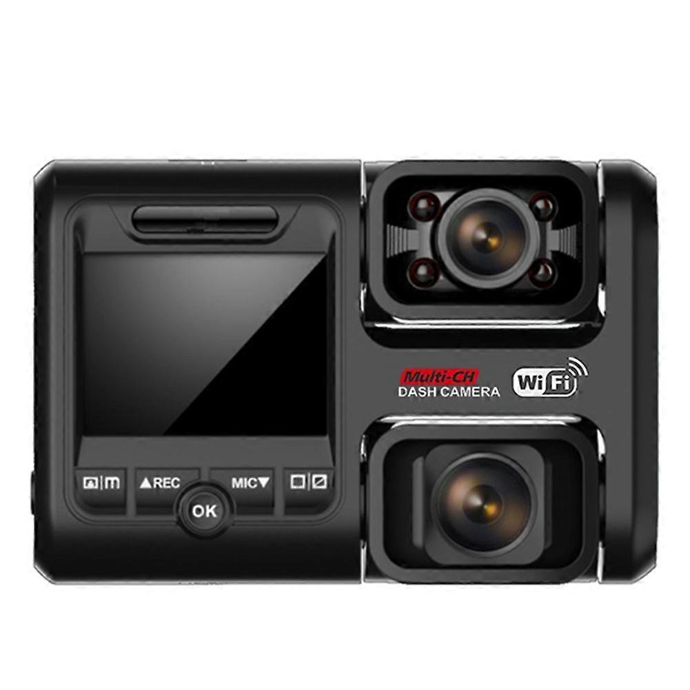 4k 2160p Dual-dashcam Für Den Innenraum Mit Integriertem Wlan Und Gps Für Pkw, Taxi, Auto-dvr, Fahrtenschreiber Und Parküberwachung