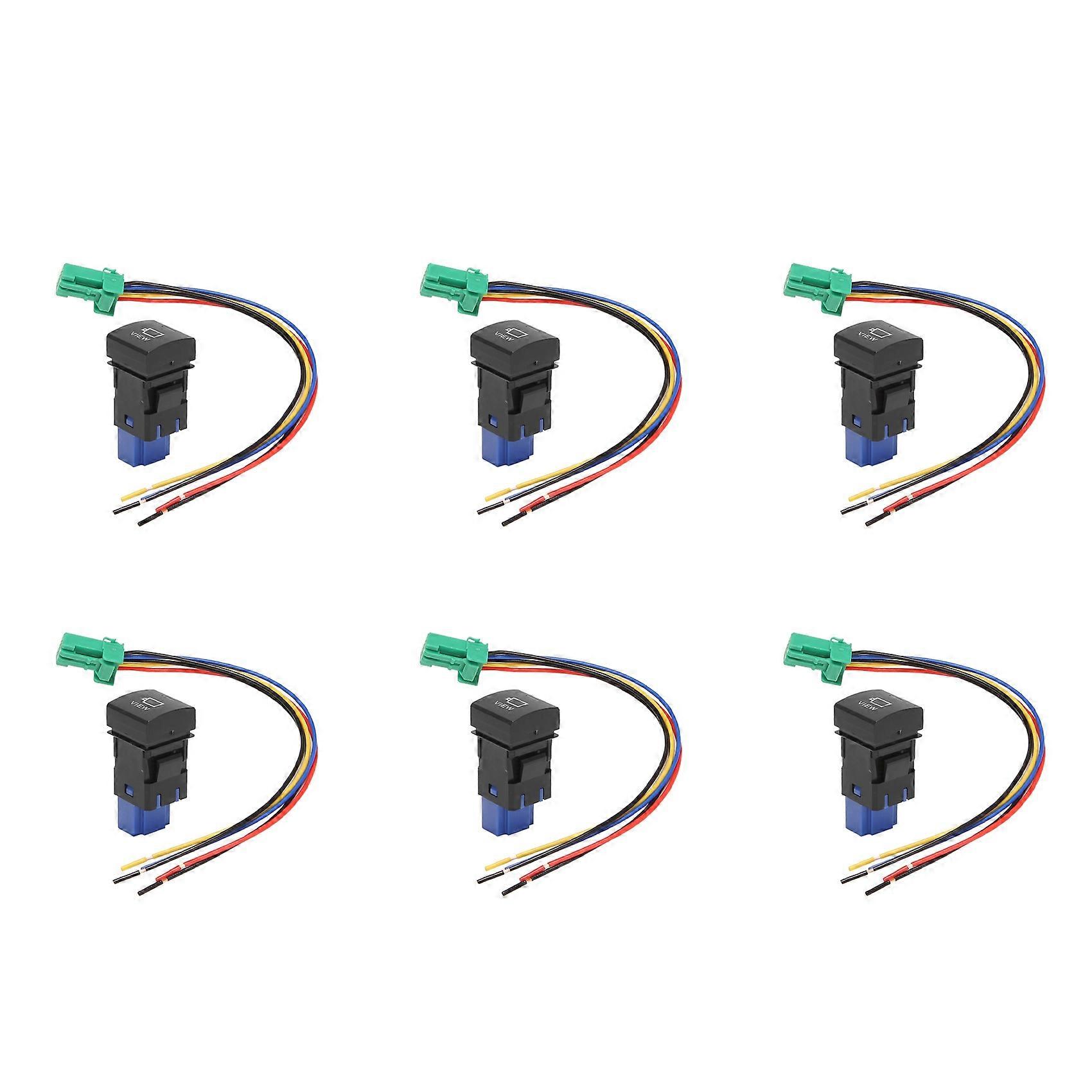 6x Kamera-bedienknopf Mit Kabel Für Toyota Camry Xv70 (2018), Avalon Rav4 (2020) Und Prado 150