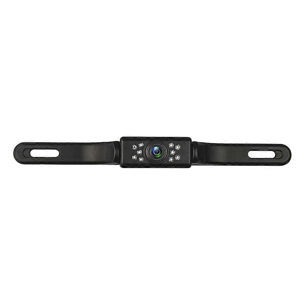 Rückfahrkamera Mit Hd-nachtsicht, Kennzeichenkamera Mit 9 Led-leuchten, Frontkamera Und