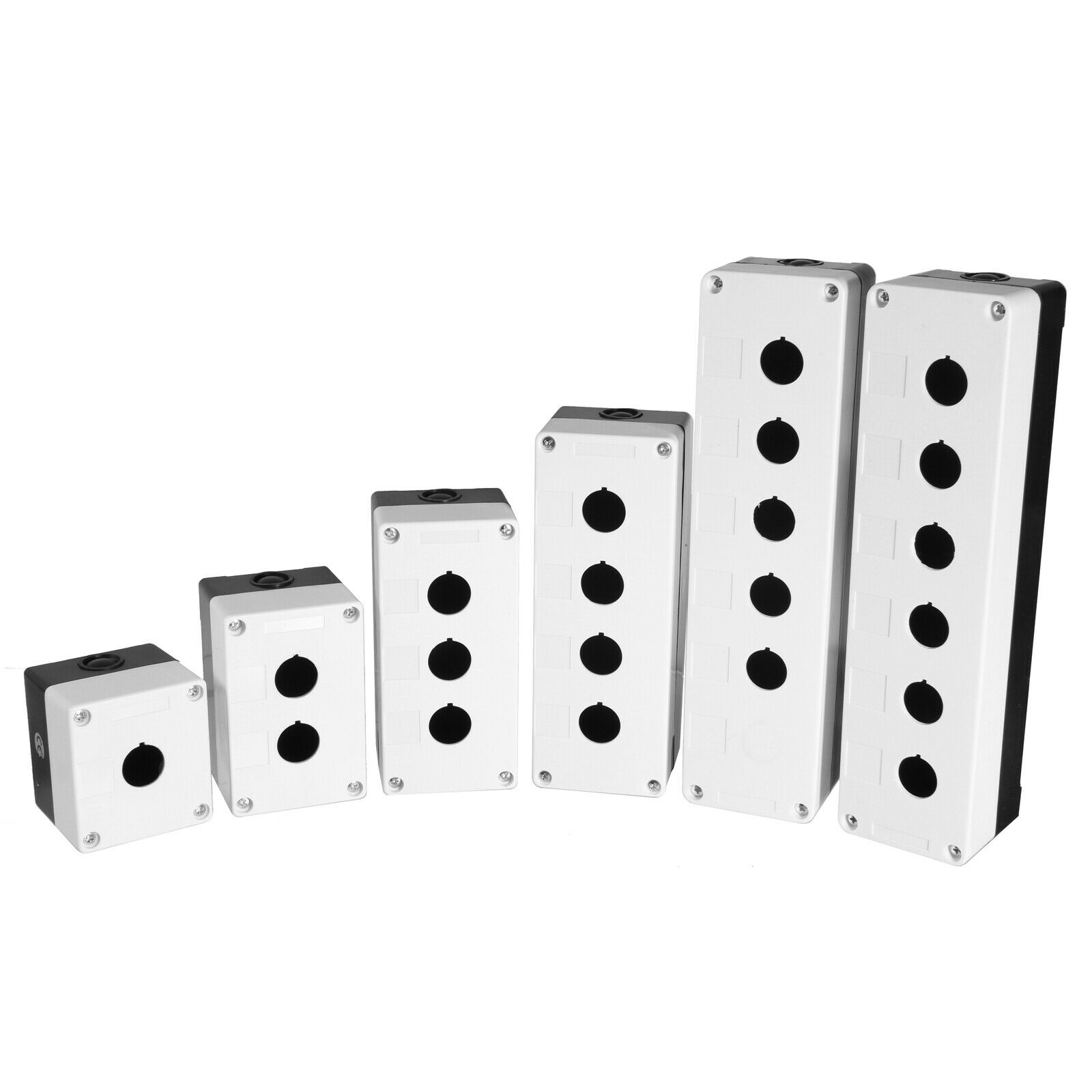 Aufbaugehäuse 22 Mm Drucktaster Taster Schalter Leuchtmelder Aufputz Gehäuse Tor