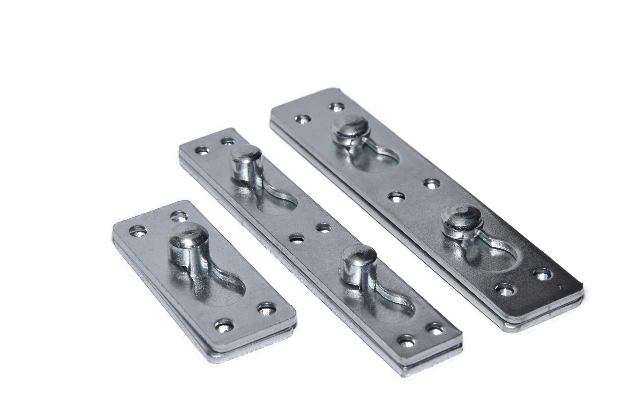 Möbelverbinder Steckverbinder Bett Metall Verbinder 9-03 Verzinkt 26 X 63 Mm