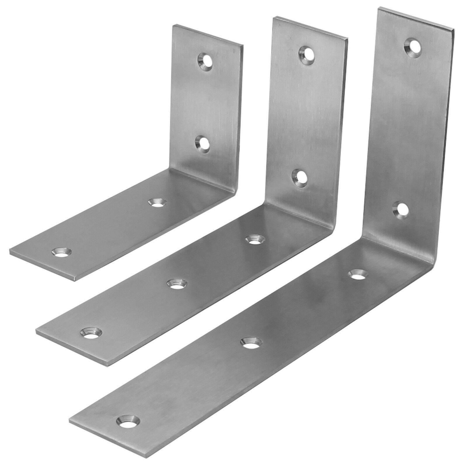 Edelstahl Winkelverbinder 225 X 125 X 43 Mm