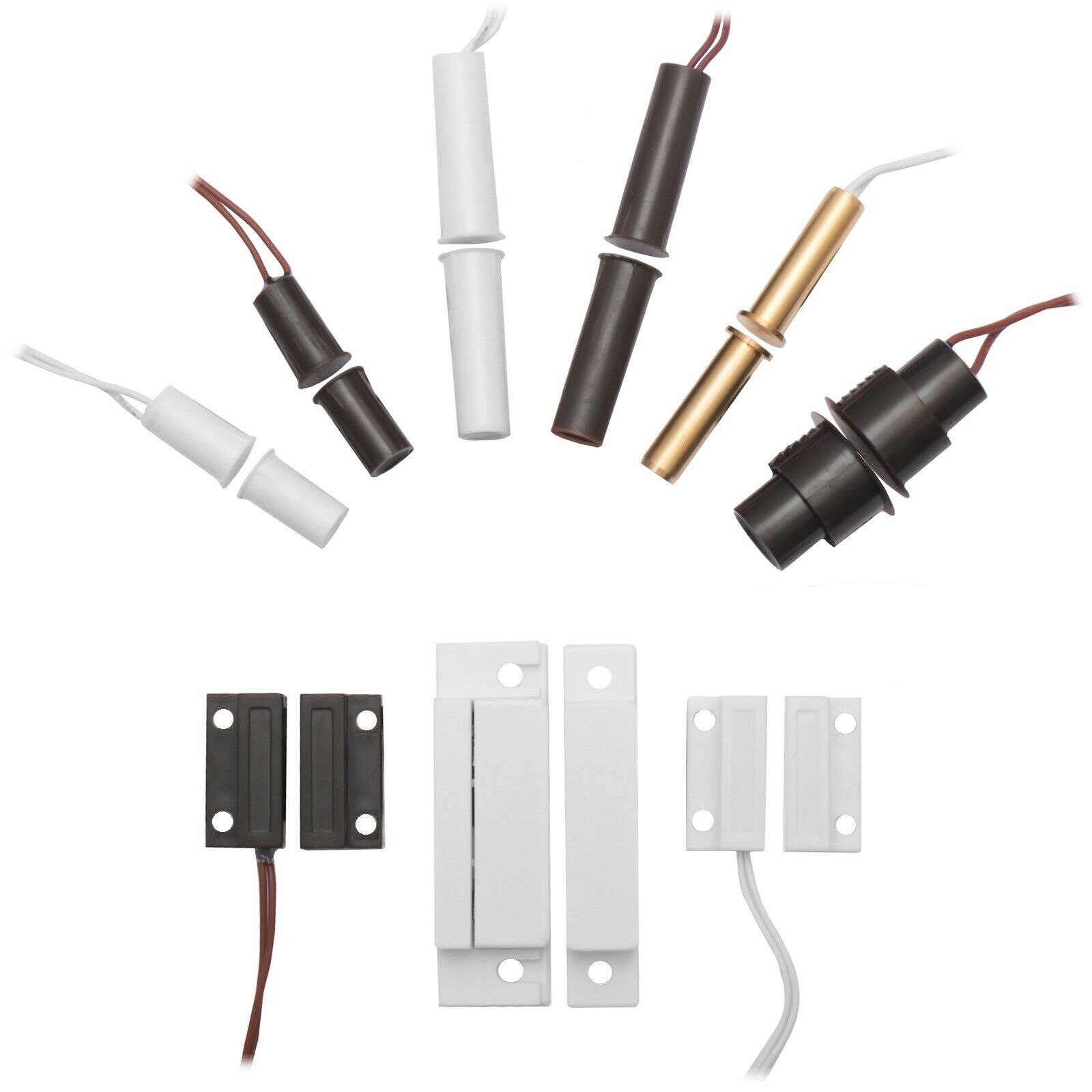 Magnetischer Tür Und Fensterkontakt E Weiß