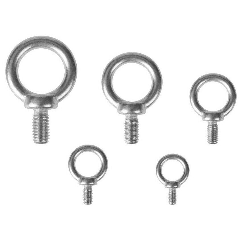 Edelstahl Ringbolzen V4a Augenbolzen Ringschraube Schraube Öse M6 M8 M10 M12 M16 M12