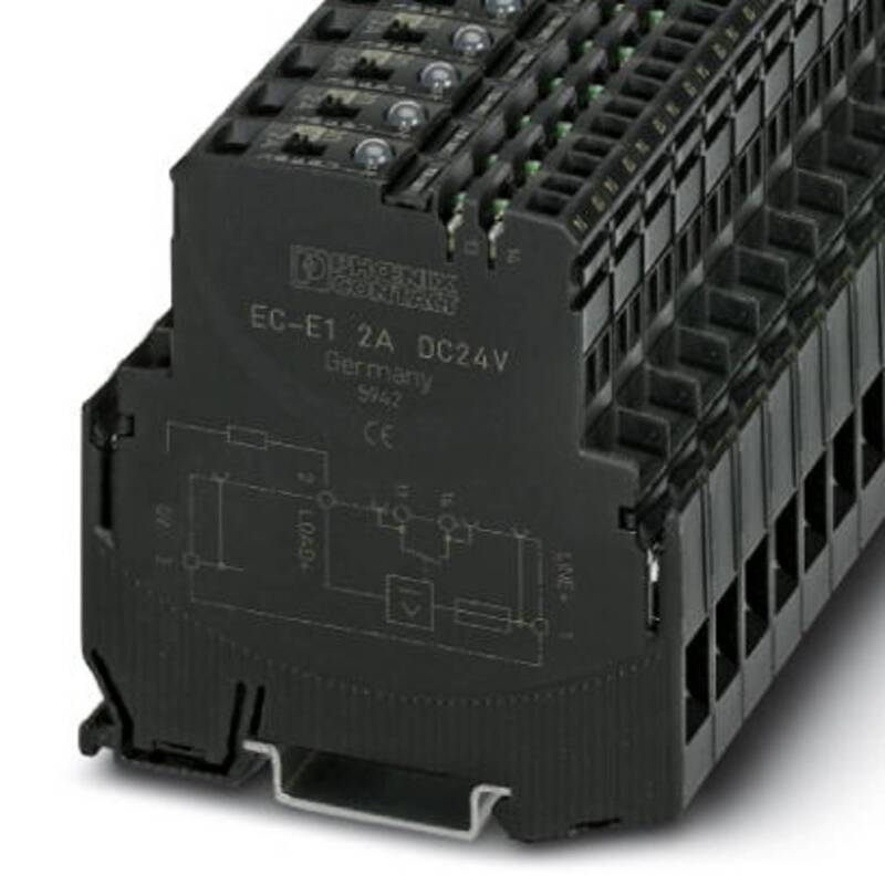 [gebraucht] B-ware Phoenix Contact Schutzschalter Ec-e1 3a Elektronisch 24v Dc 1 Schließer 6 Stk.