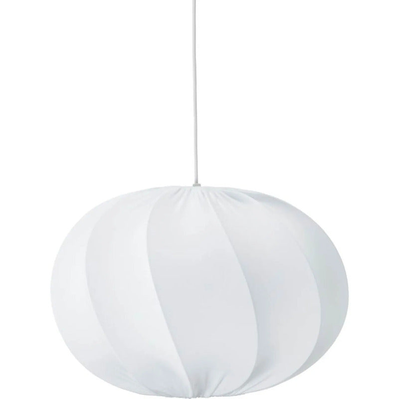[gebraucht] B-ware Olivia Takskärm Hängeleuchte Ø50cm Jersey Leuchte Lampe Weiß Für Wohnräume