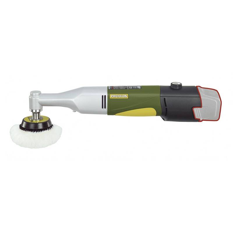 [neuwertig] B-ware Proxxon Akku-winkelpolierer Poliermaschine Wp/a Set 10.8v Li-ion Ohne Akku