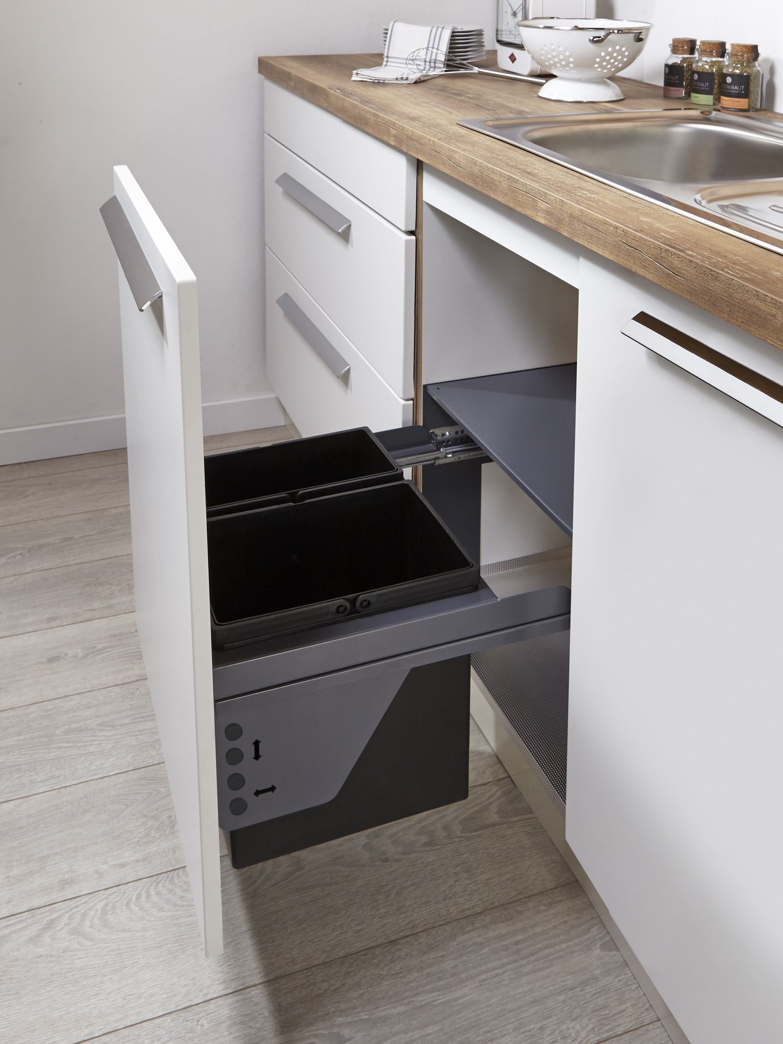 Pullboy-soft Comfort 2/ 50er - Oriongrau, Inkl. Deckel-auszug-system