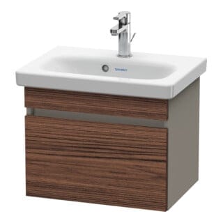 Duravit Waschtischunterschrank Com DuraStyle 50x36,8cm, N dunk./basalt ma, 1 Ausz.