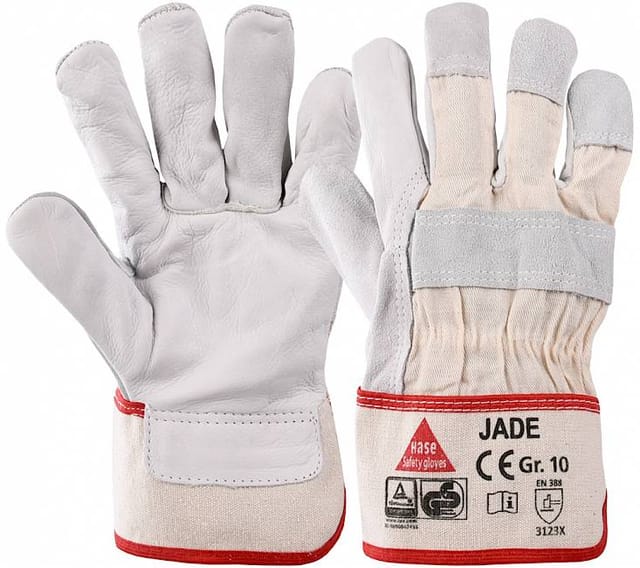 Hase Arbeitshandschuhe Jade Größe 11, Narbenleder