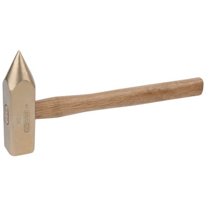 KS Tools BRONZEplus Loch-/Durchschläger 1000 g, mit Hickorystiel