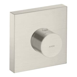 hansgrohe Fertigmontageset Axor Starck UP-Thermostat., eckig, Edelstahl-Optik