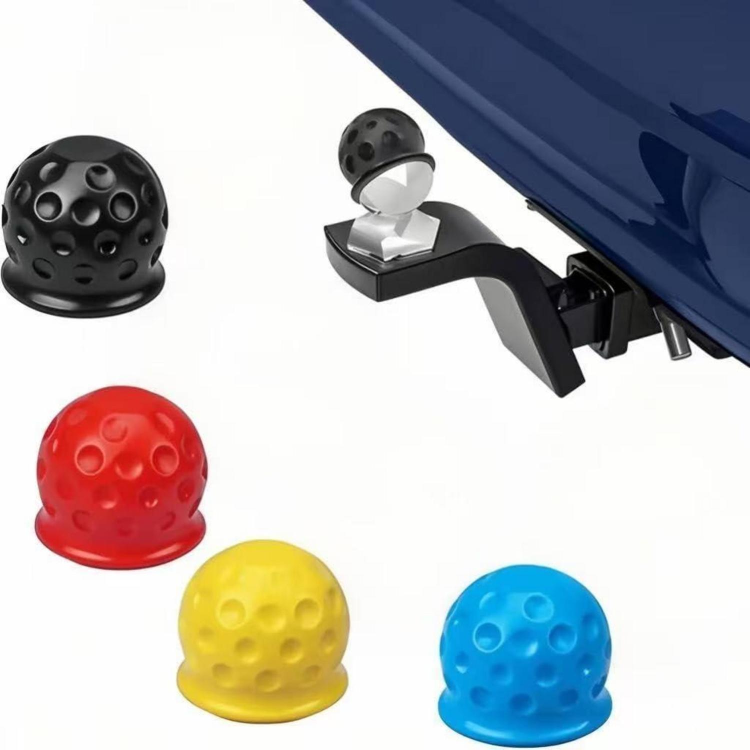 4x Anhängerkupplung Abdeckung Kugelkopfabdeckung Gummi Schutzkappe Für Anhänger