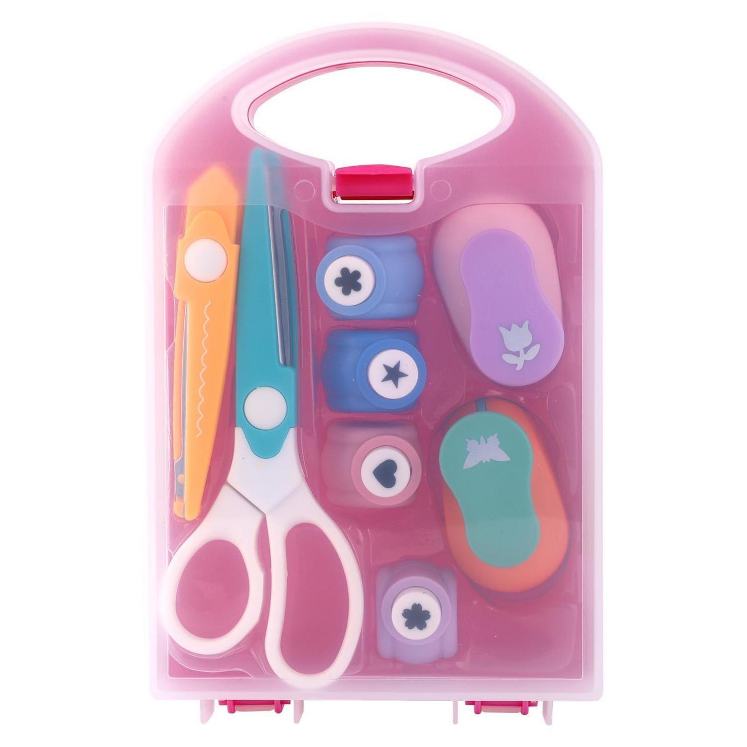 Bastelset Für Kinder: Locher, Schere & Formen Für Scrapbooking