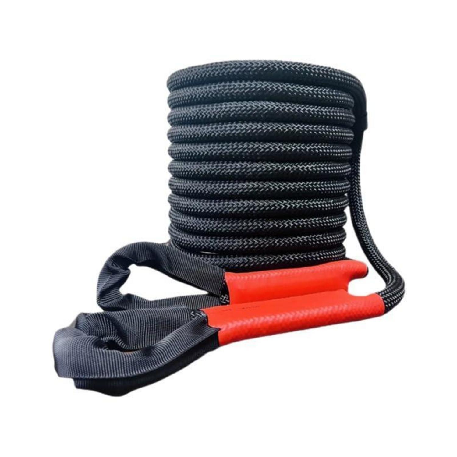 Abschleppseil 8m, 10 Tonnen, 2 Haken, Handschuhe, Nylon, Für Lkw, Pkw, Off-road