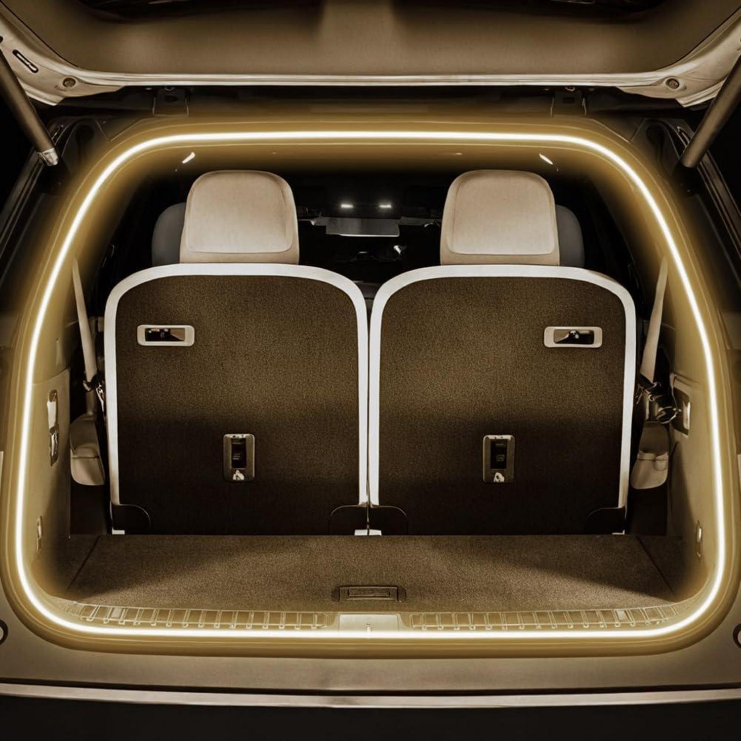 Auto Kofferraum Led Lichtleiste Mit Sensor, 2m Warmweiß, Universell Einsetzbar
