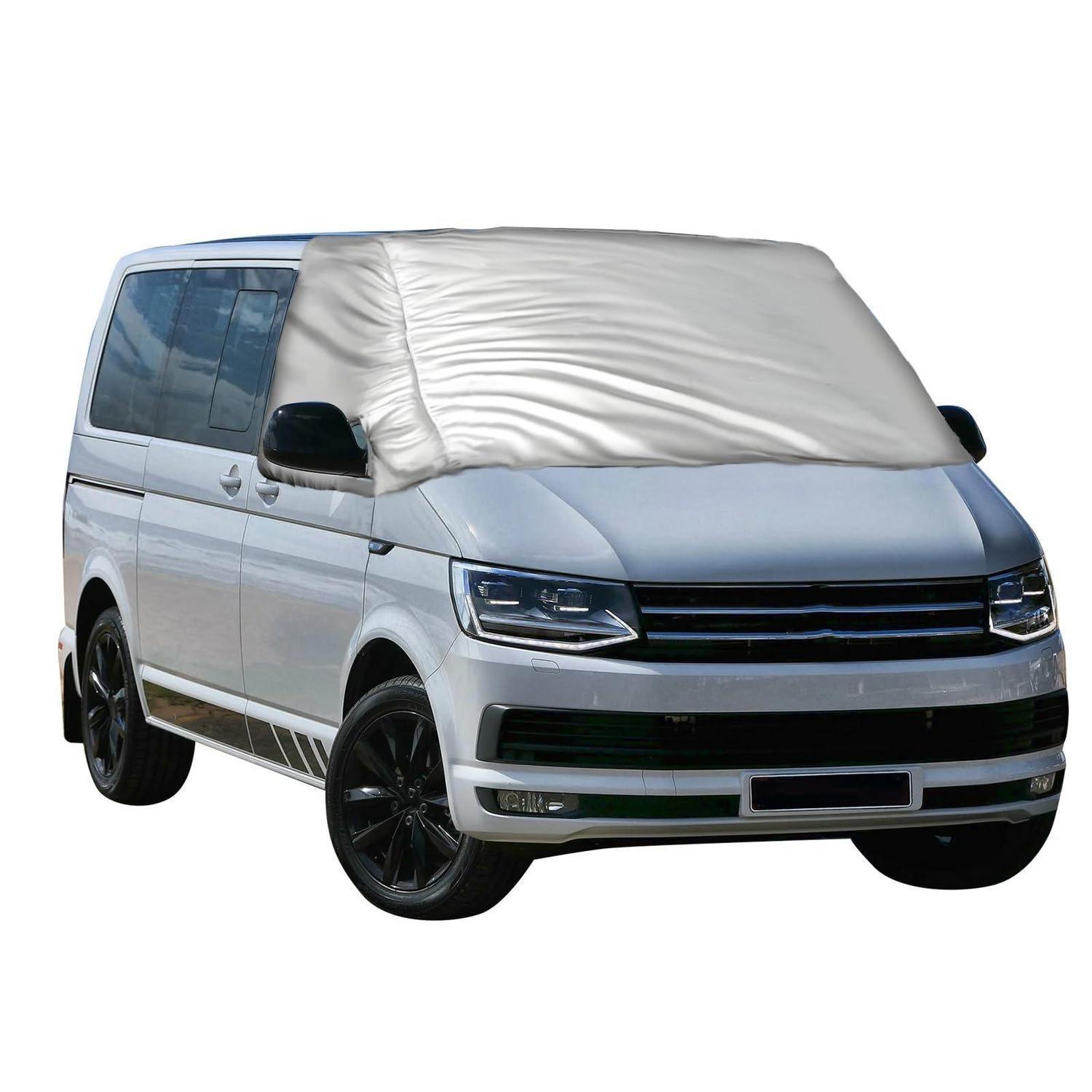 Frontscheibenabdeckung Für Vw T6 Transporter, Ganzjahresschutz, Silber