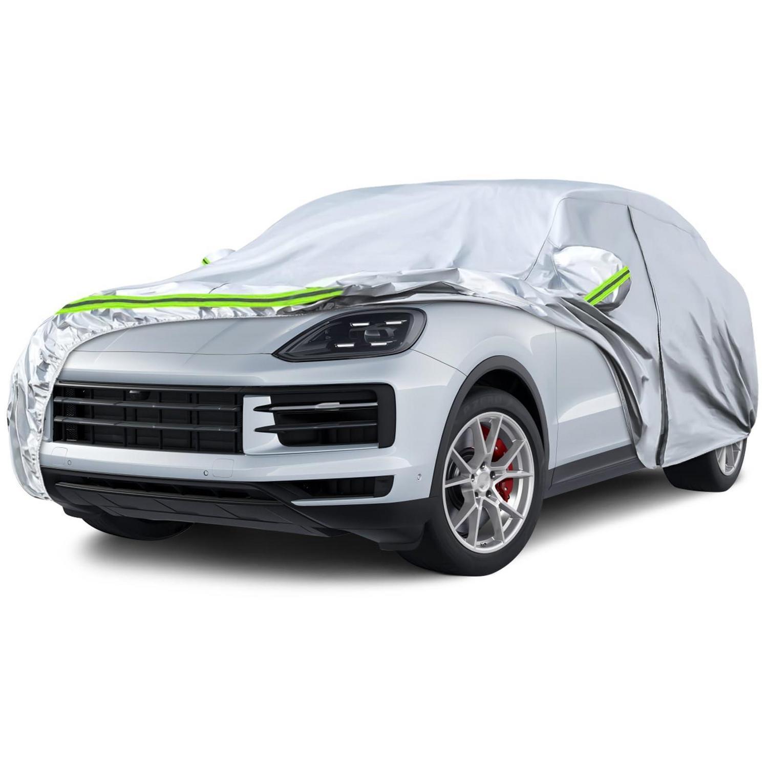 Autoabdeckung Wasserdicht Für Porsche Cayenne 2011-2025, Allwetter-vollgarage Mit Uv-schutz