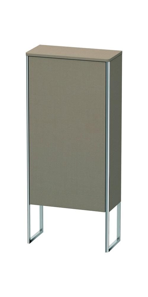Duravit Halbhochschrank XSquare 50x23,6x113,6cm, steh., T. links, Leinen