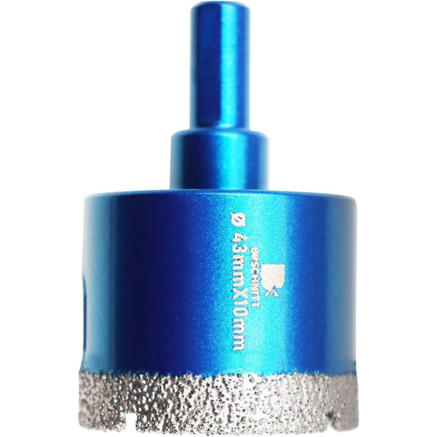 Diamant-kernbohrer 43mm Für Fliesen, Granit, Keramik, Marmor