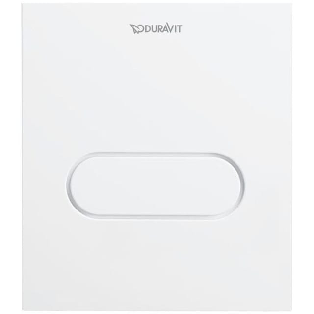 Duravit Betätigungsplatte A1 DuraSystem 13,1x15cm, Kunststoff, weiß, für Urinal