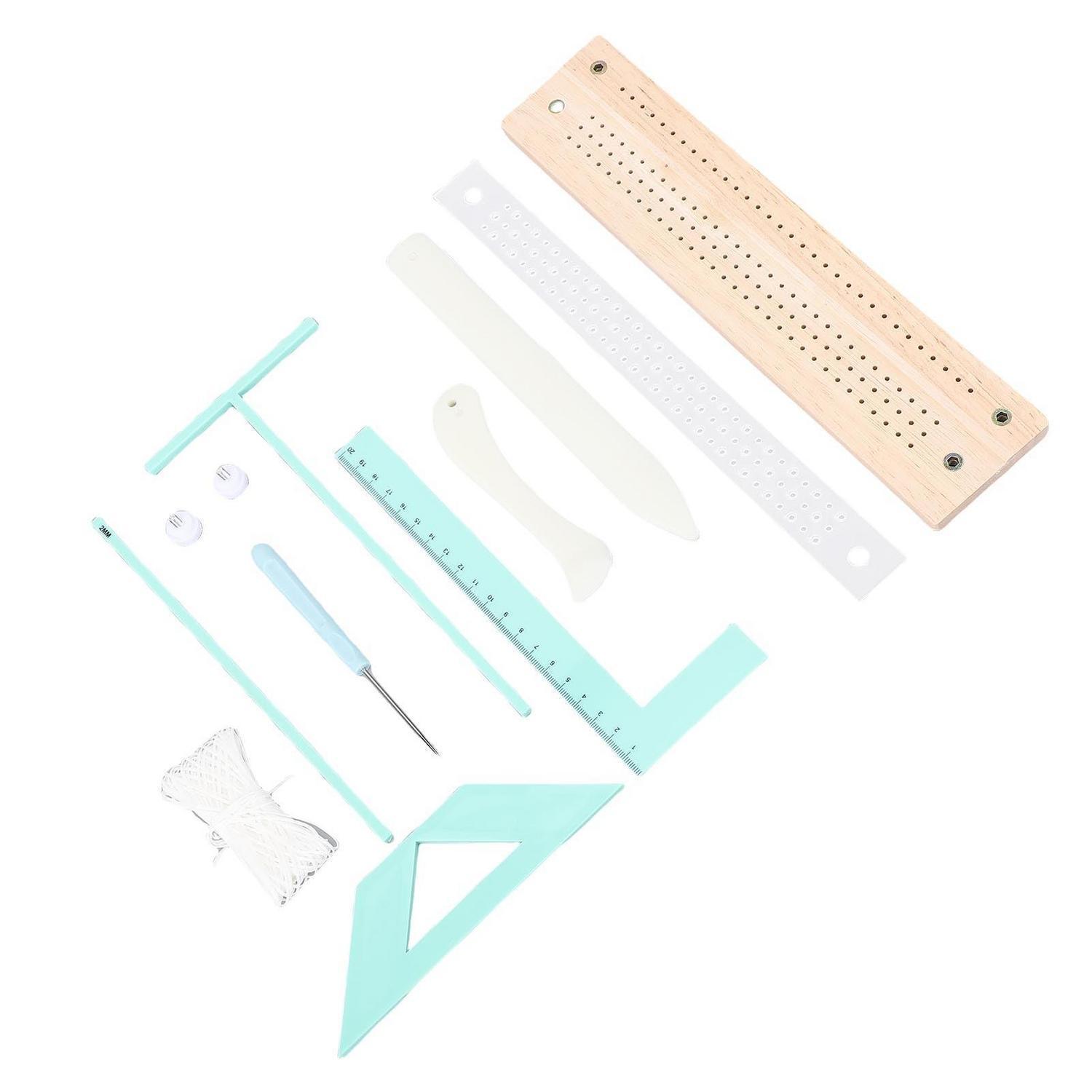 Buchbindewerkzeug Set Mit Holz Und Kunststoff Für Scrapbooking Und Tagebücher