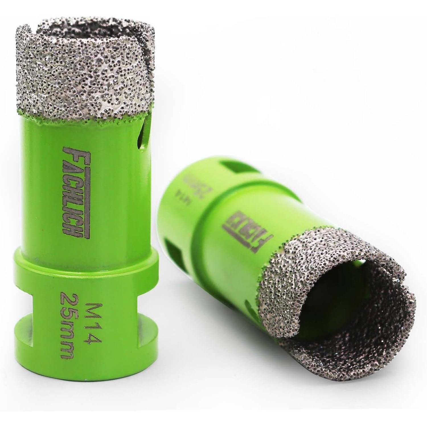 Diamant-bohrkrone 25mm M14 Für Fliesen, Granit, Marmor, Trockenbohren